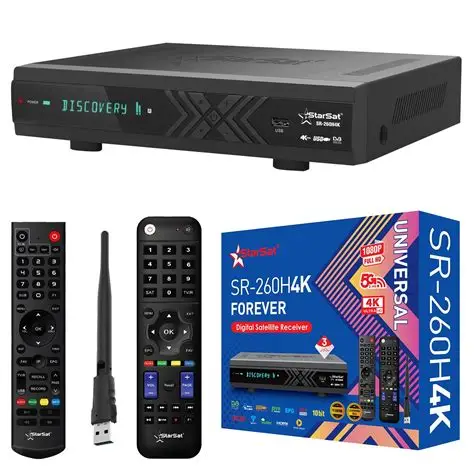 جهاز استقبال ستار سات SR-260H4K 4K UHD